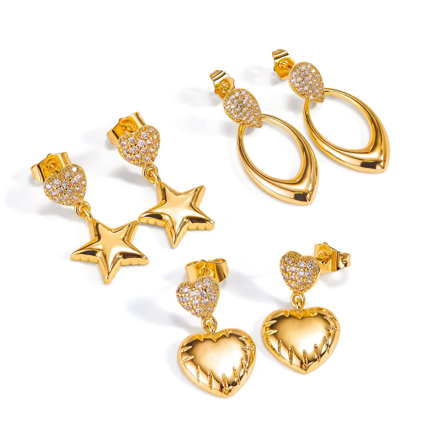 PAPERPLUS | Copper Dangle Earrings for Women.Five Pointed Star Pendant. Daily Commute Accessories.Gold Document.Trendy 2026
PAPERPLUS | Copper Dangle Earrings for Women.Five Pointed Star Pendant. Daily Commute Accessories.Gold Document.Trendy 2026
