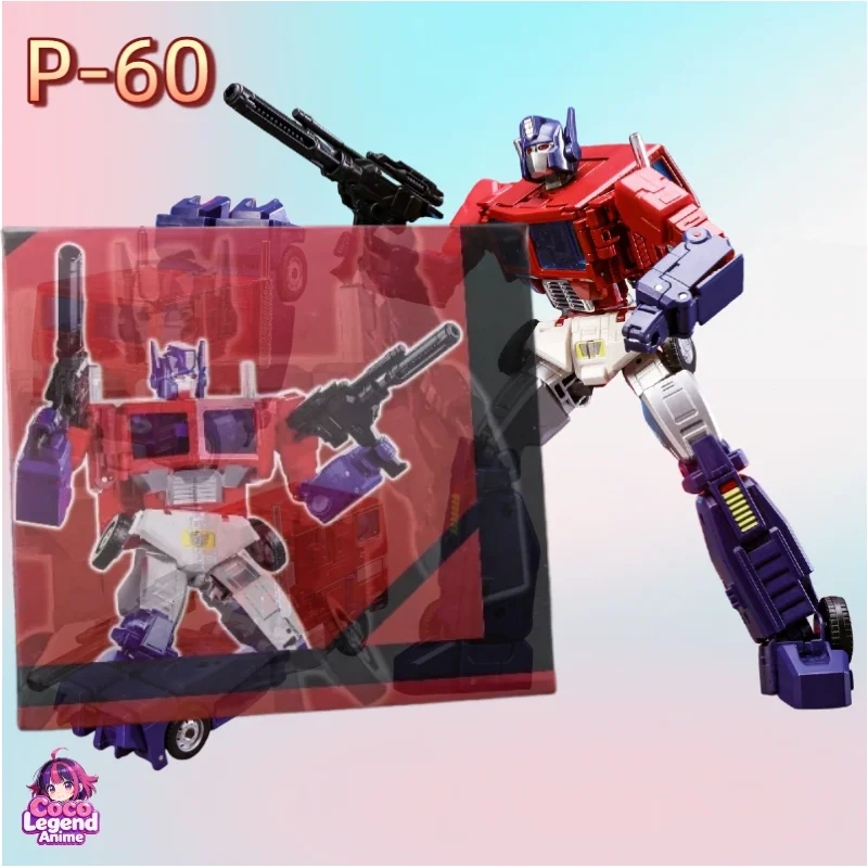 Hot Sale in Stock P-60 Super God Renlai Head OP Pill Transforming Robot Toy Alloy King Kong for BoysToys Collectibles Gifts
Hot Sale in Stock P-60 Super God Renlai Head OP Pill Transforming Robot Toy Alloy King Kong for BoysToys Collectibles Gifts