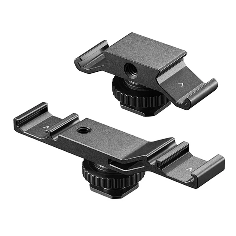 VSMH02 VSMH03 Double Cold Shoe Hot Shoe Accessories for Phone Camera Vlog LED Video Light Microphone Bracket Replace 896C
VSMH02 VSMH03 Double Cold Shoe Hot Shoe Accessories for Phone Camera Vlog LED Video Light Microphone Bracket Replace 896C