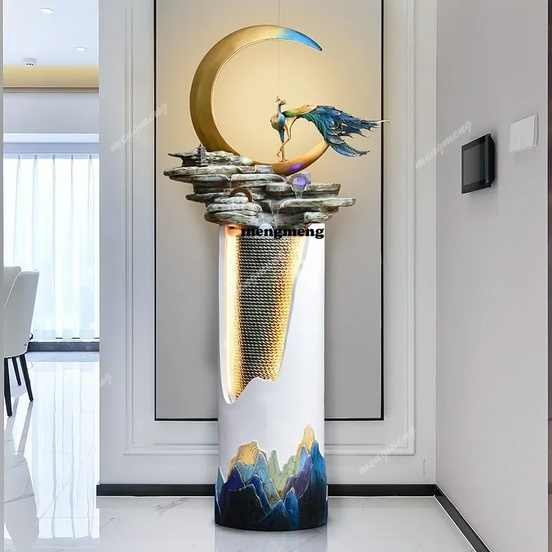 Hot sales Fountain Flowing Ornaments Circulating Water Feng Shui Wheels Living Room Foyer Floor To Ceiling Decoration
Hot sales Fountain Flowing Ornaments Circulating Water Feng Shui Wheels Living Room Foyer Floor To Ceiling Decoration