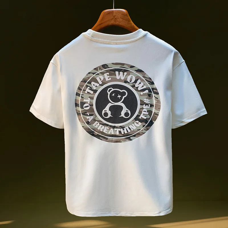 2025 Summer New Short sleeved T-shirt Men's Trendy Loose Korean Edition Fashion Street Printed Top Men
2025 Summer New Short sleeved T-shirt Men's Trendy Loose Korean Edition Fashion Street Printed Top Men