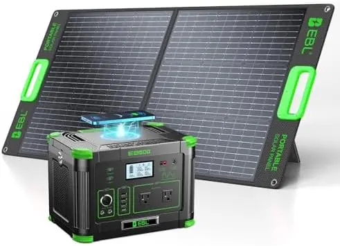 519.48Wh Solar Generator Kit 500W Portable Power Station with 100W 20V Solar Panel, Backup Battery Power Supply for
519.48Wh Solar Generator Kit 500W Portable Power Station with 100W 20V Solar Panel, Backup Battery Power Supply for