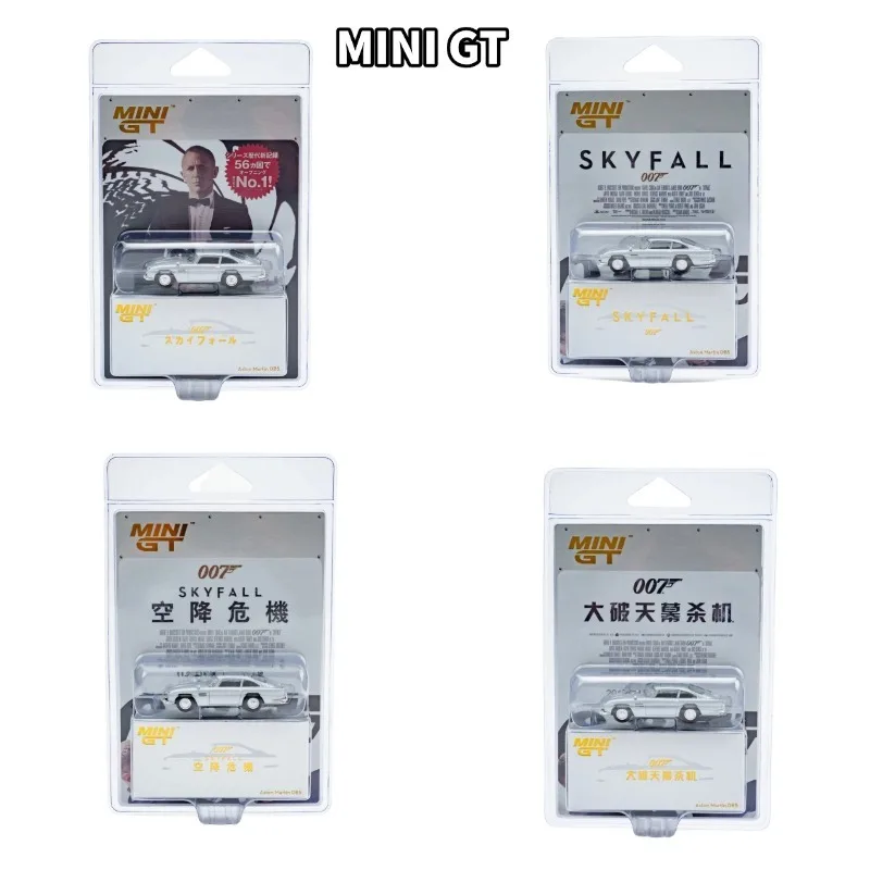 MINI GT 1:64 Diecast Aston Martin DB5 007 Skyfall, 4 Packaging Versions Collectible Car
MINI GT 1:64 Diecast Aston Martin DB5 007 Skyfall, 4 Packaging Versions Collectible Car