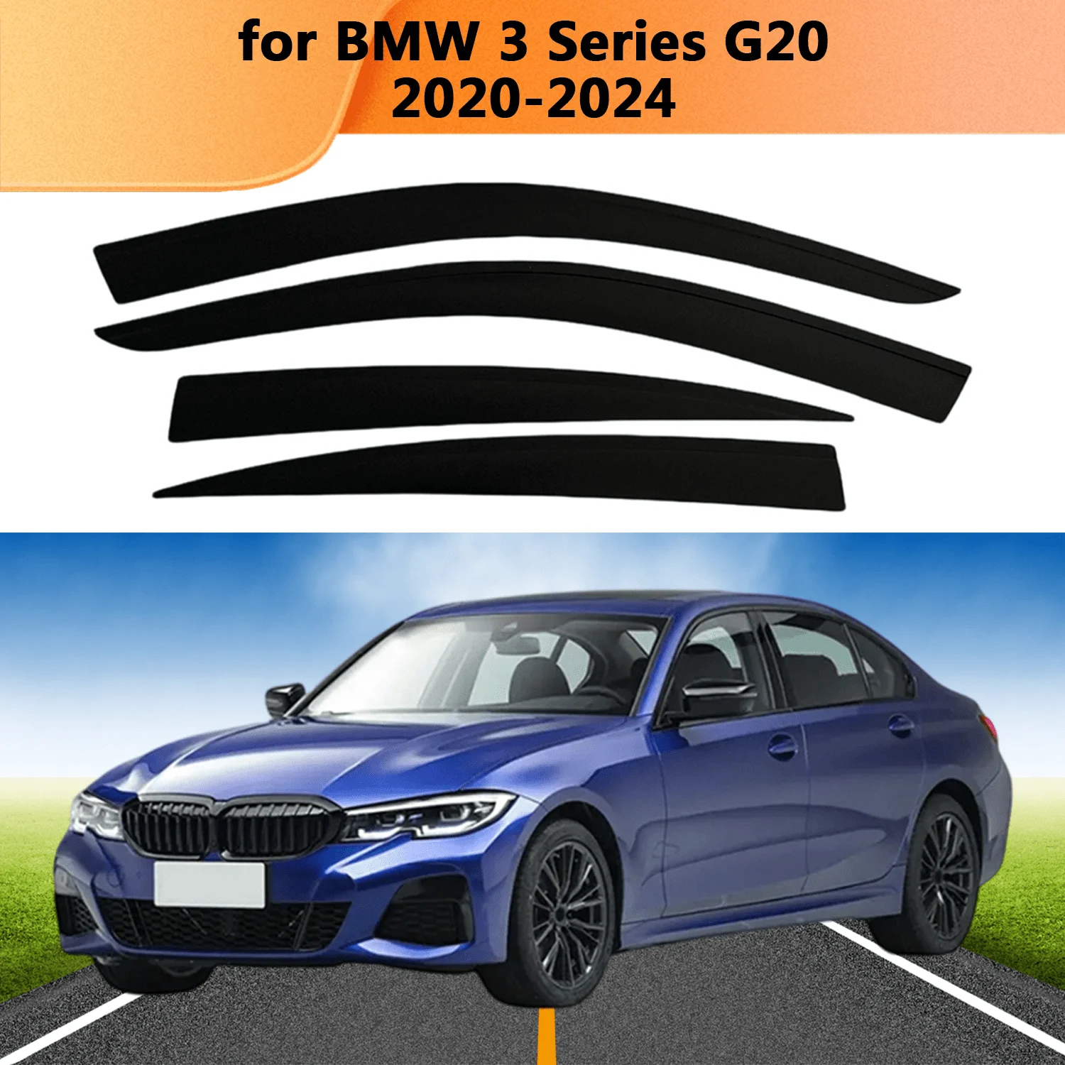 Для BMW 3 серии G20 2020-2024: Ветровики, дефлекторы окон, защита от дождя, козырьки на двери, вентиляционные шторки, вентиляционные дефлекторы, оконные дефлекторы
Для BMW 3 серии G20 2020-2024: Ветровики, дефлекторы окон, защита от дождя, козырьки на двери, вентиляционные шторки, вентиляционные дефлекторы, оконные дефлекторы