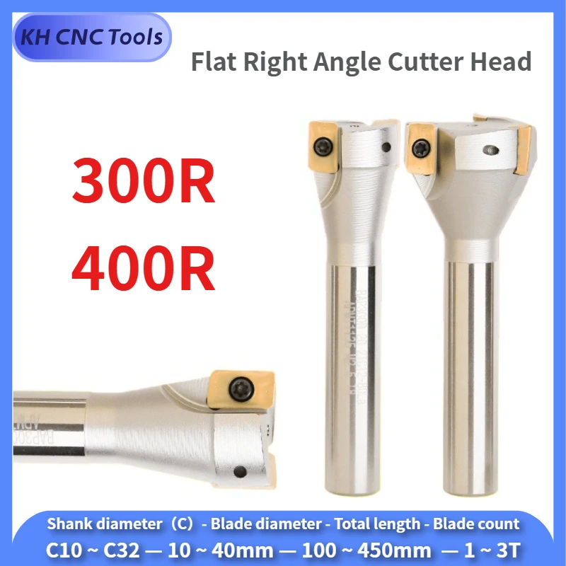 400R Cutter Bar 300R Cutter Head Plain Milling Machine Straight Shank C20 C16 C12 Flat Right Angle Cutter Head APMT1604 Milling
400R Cutter Bar 300R Cutter Head Plain Milling Machine Straight Shank C20 C16 C12 Flat Right Angle Cutter Head APMT1604 Milling