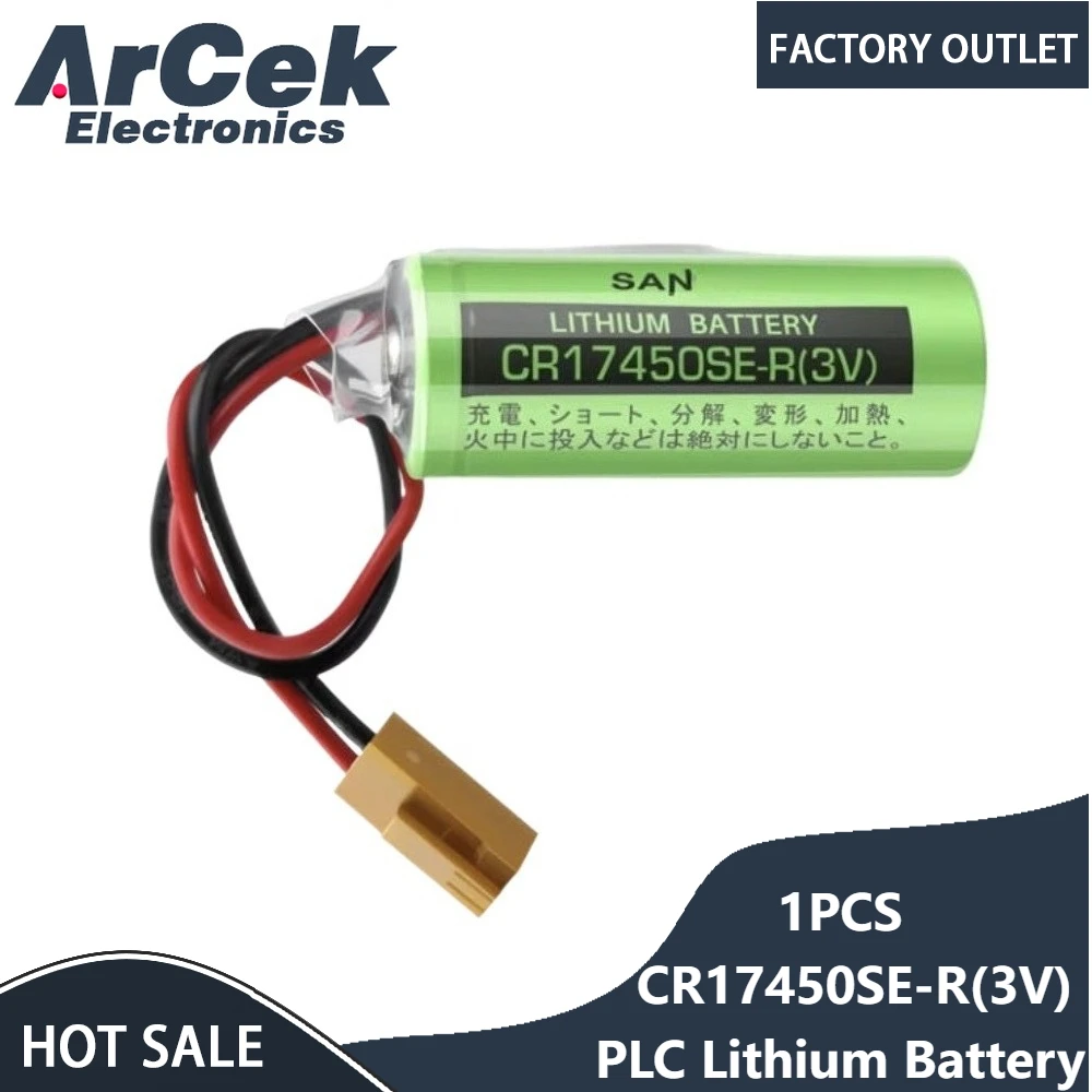 1 шт. Оригинальная литиевая батарея SANYO CR17450SE-R (3V) с резистором, 2500 мАч, CR17450, CR17450SE, A98L-0031-0012
1 шт. Оригинальная литиевая батарея SANYO CR17450SE-R (3V) с резистором, 2500 мАч, CR17450, CR17450SE, A98L-0031-0012