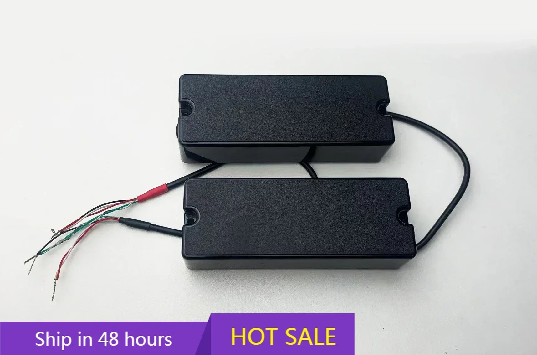 H X Shop Store--5 String Sealed Soapbar 2 Hole Bass Guitar Pickup Double Coil Ceramic Magnet Bass Guitar Accessorie
H X Shop Store--5 String Sealed Soapbar 2 Hole Bass Guitar Pickup Double Coil Ceramic Magnet Bass Guitar Accessorie