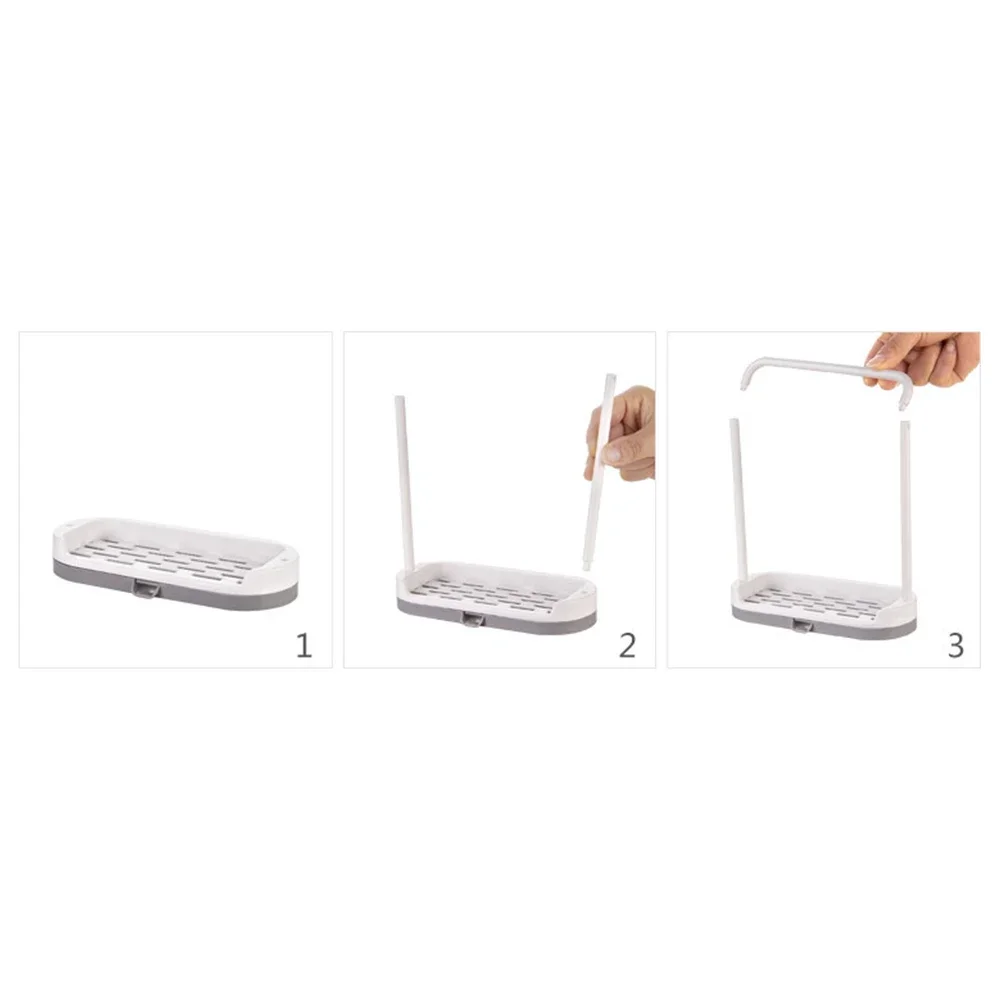 Multifunctional Soap Holder Towel Rack Punch Kitchen Accessories Kitchen Countertop Plastic Assembly Rack
Multifunctional Soap Holder Towel Rack Punch Kitchen Accessories Kitchen Countertop Plastic Assembly Rack