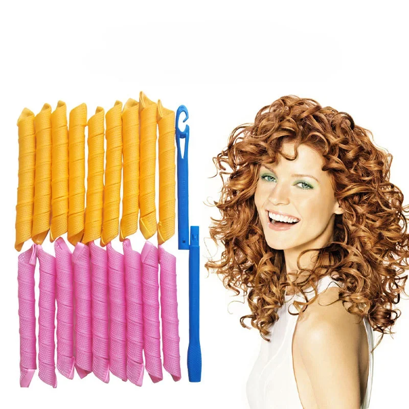 New 18pcs/set Heatless Non-Damaging Wave Formers Spiral Hair Curler Styling Tool Set Hair Curler DIY Hair Roller Styling
New 18pcs/set Heatless Non-Damaging Wave Formers Spiral Hair Curler Styling Tool Set Hair Curler DIY Hair Roller Styling