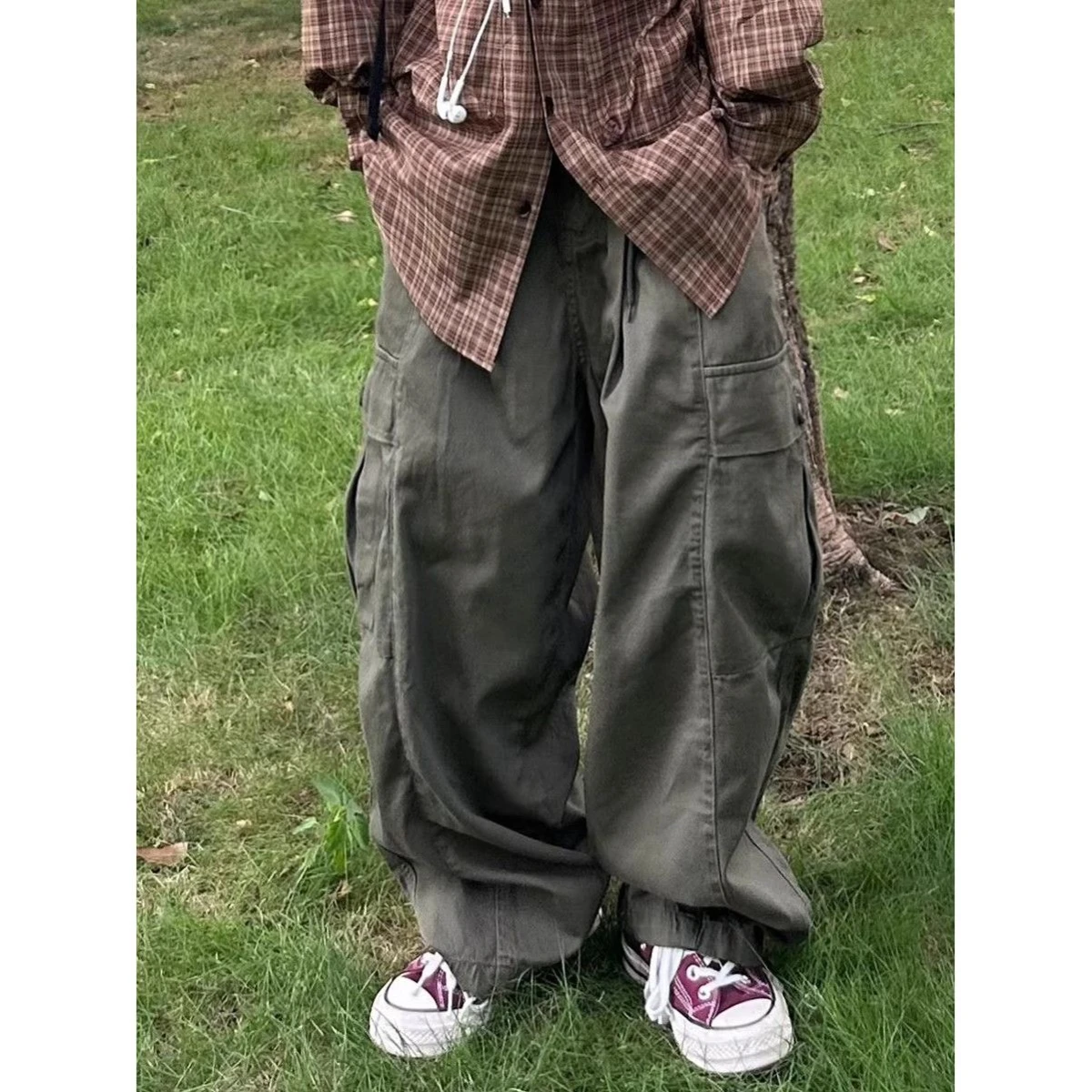 Retro Japanese Style Work Pants Men's Women's Straight Leg Cuffed Casual Trousers Heavy Duty Drapey Floor Length BF
Retro Japanese Style Work Pants Men's Women's Straight Leg Cuffed Casual Trousers Heavy Duty Drapey Floor Length BF