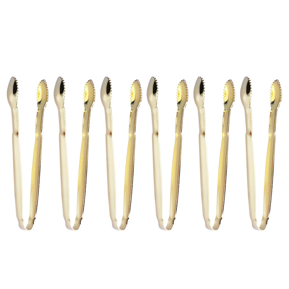 4pcs Stainless Steel Sugar Cube Tongs Mini Serving Tongs Heat Resistant Stain Odor Free for Party Candy Bars Salad Buffet
4pcs Stainless Steel Sugar Cube Tongs Mini Serving Tongs Heat Resistant Stain Odor Free for Party Candy Bars Salad Buffet