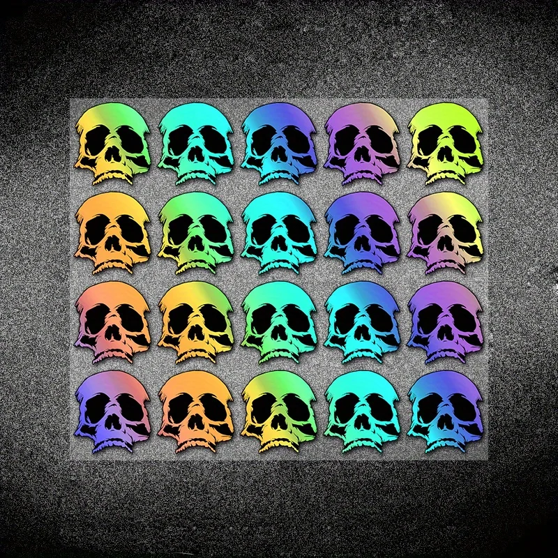 Waterproof Vinyl Decals for Motorcycle Body Fuel Tank Windshield Cartoon Skull Laser Stickers
Waterproof Vinyl Decals for Motorcycle Body Fuel Tank Windshield Cartoon Skull Laser Stickers