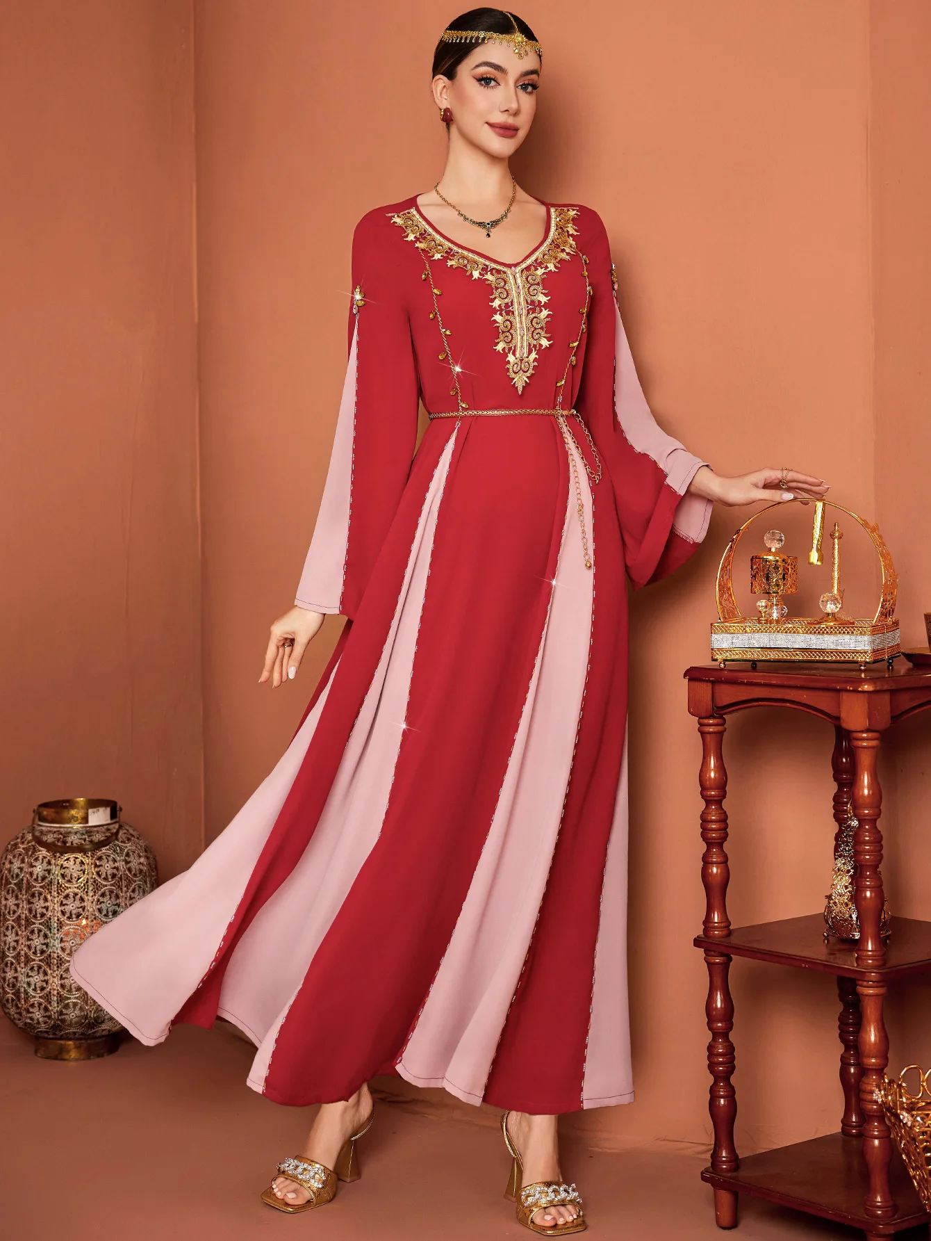 Eid Diamond Dress Women Abaya Lace-up Long Dresses Vestidos Largos Muslim Party Caftan Jalabiya Ramadan Dubai Long Robe 2025
Eid Diamond Dress Women Abaya Lace-up Long Dresses Vestidos Largos Muslim Party Caftan Jalabiya Ramadan Dubai Long Robe 2025