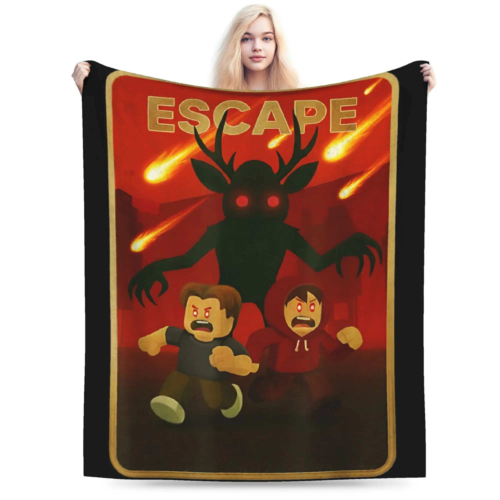 99 Nights Halloween Gamer Deer in The Forest Funny Memes Blanket Soft Warm Plush Bedding Throws Flannel Bedspread Bed Cover
99 Nights Halloween Gamer Deer in The Forest Funny Memes Blanket Soft Warm Plush Bedding Throws Flannel Bedspread Bed Cover