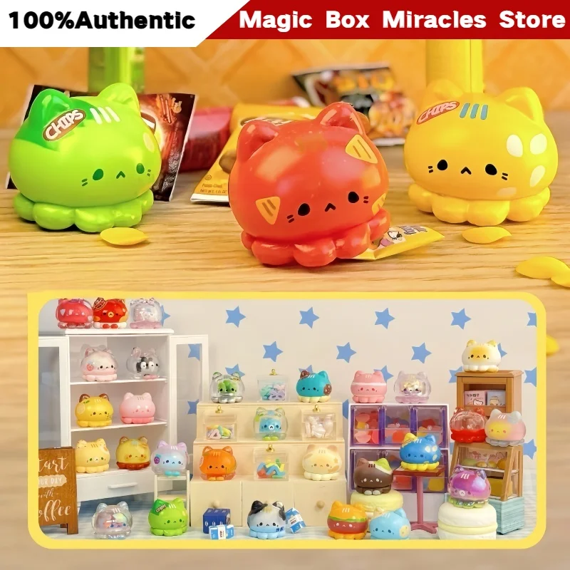 New Genuine Strawberry Mousseta Octopus Cat Snack Bar Series Blind Box Collectible Trendy Toy Decorative Figurine Gift For Adult
New Genuine Strawberry Mousseta Octopus Cat Snack Bar Series Blind Box Collectible Trendy Toy Decorative Figurine Gift For Adult