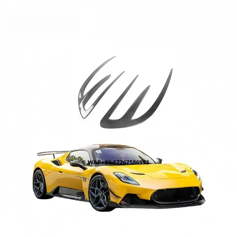 OEM High Performance Decorative Hood Air Trim Carbon Kits for MC20 Upgrade to Seven Style
OEM High Performance Decorative Hood Air Trim Carbon Kits for MC20 Upgrade to Seven Style