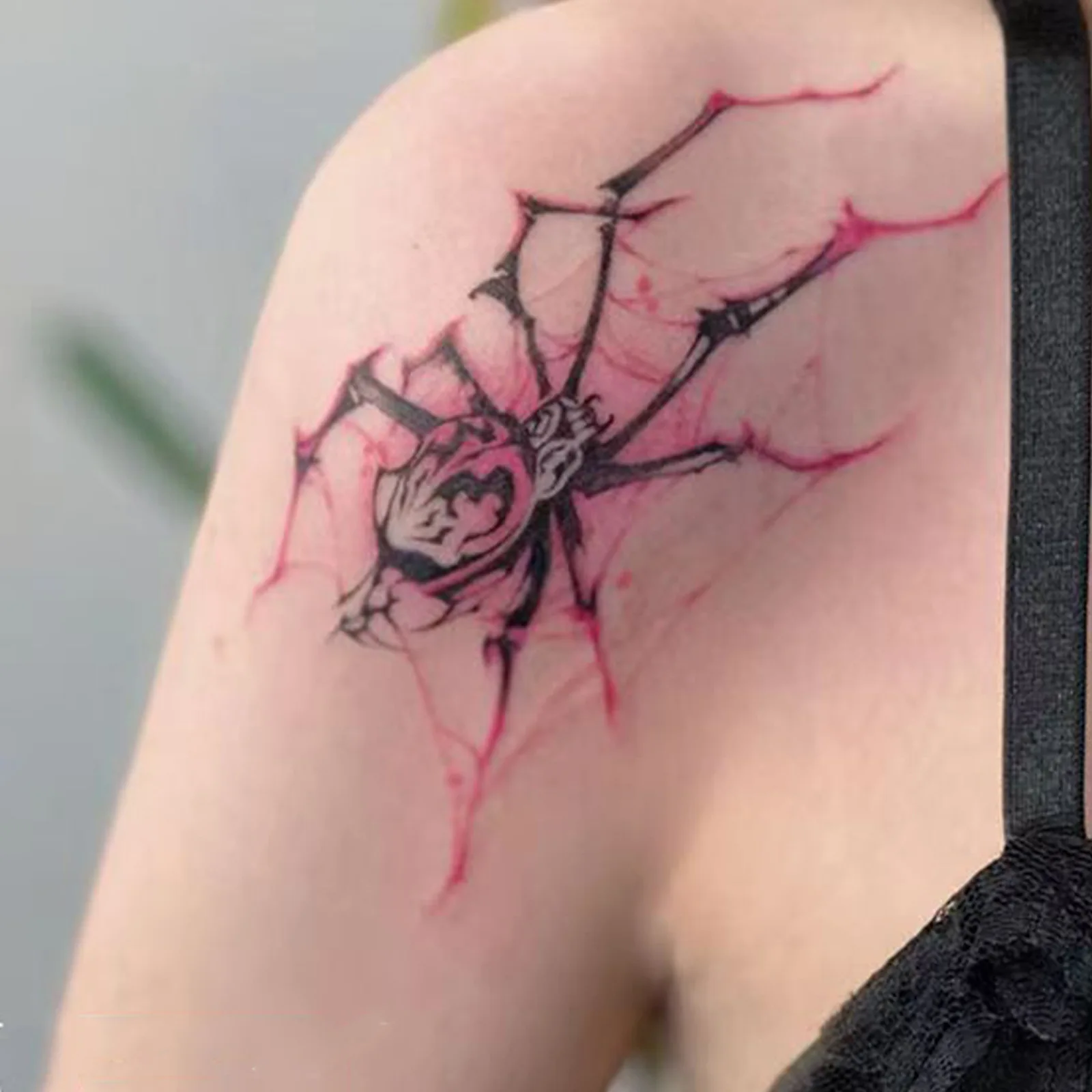 Sexy Spider Web Temporary Tattoo Sticker, Waterproof Fake Body Art for Women, Gothic Halloween Party Hip Tattoo
Sexy Spider Web Temporary Tattoo Sticker, Waterproof Fake Body Art for Women, Gothic Halloween Party Hip Tattoo