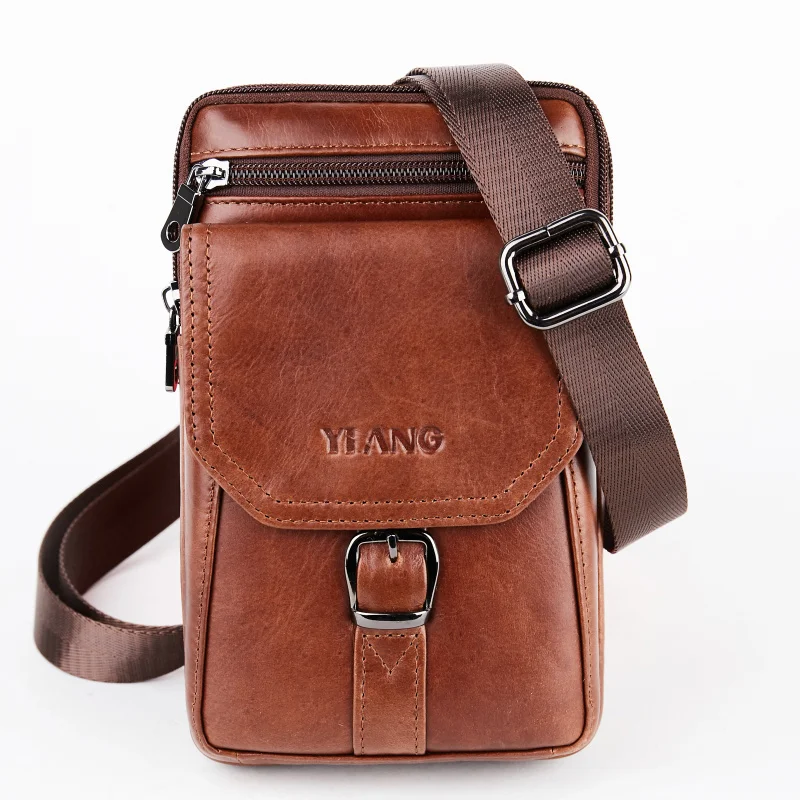 Oil Wax Cowhide Men Business Waist Pack Bags Hip Bum Purse Fashion Genuine Leather Small Cross Body Fanny Messenger Shoulder Bag
Oil Wax Cowhide Men Business Waist Pack Bags Hip Bum Purse Fashion Genuine Leather Small Cross Body Fanny Messenger Shoulder Bag