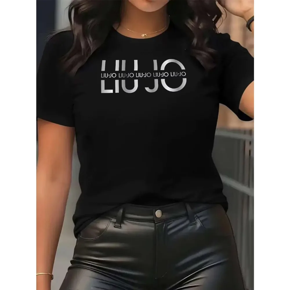 2025 Women's T-Shirt Leisure Fashion Short Sleeve Cotton Tees High Quality Luxury Brand T-shirt Summer Streetwear Y2k Unisex Top
2025 Women's T-Shirt Leisure Fashion Short Sleeve Cotton Tees High Quality Luxury Brand T-shirt Summer Streetwear Y2k Unisex Top