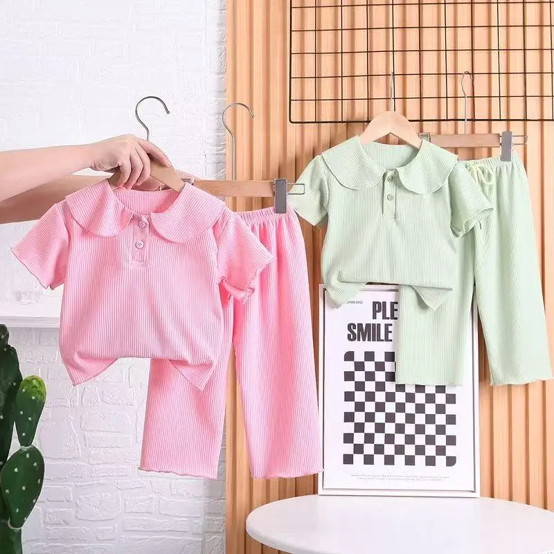 Summer Baby Girls' Clothes Kids Outfits Sets Thin T-shirt+Pants Cool Suits For Toddler Girls' Baby Clothing Casual Sports Sets
Summer Baby Girls' Clothes Kids Outfits Sets Thin T-shirt+Pants Cool Suits For Toddler Girls' Baby Clothing Casual Sports Sets