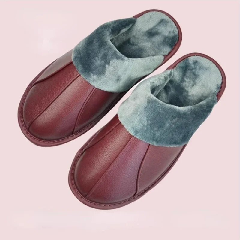 XIHAHA Men's Women Indoor Shoes Male Fashion Leather Shoe Cotton Slippers Man Concise Slides Simple Home Couple Keep Warm Boots
XIHAHA Men's Women Indoor Shoes Male Fashion Leather Shoe Cotton Slippers Man Concise Slides Simple Home Couple Keep Warm Boots