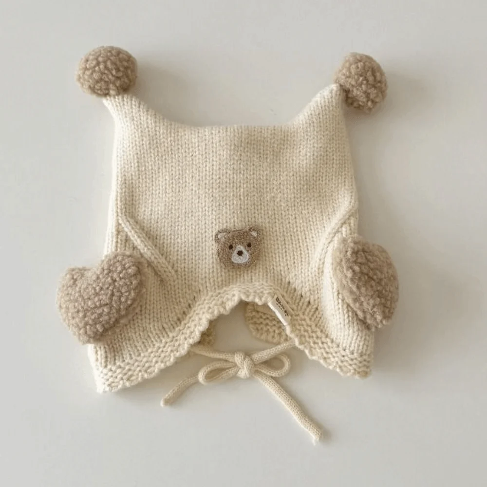 Cute Winter Baby Crochet Hat Cold-Resistant Breathable Toddler's Knitted Hat Solid Color Windproof Ear Protection Hat
Cute Winter Baby Crochet Hat Cold-Resistant Breathable Toddler's Knitted Hat Solid Color Windproof Ear Protection Hat