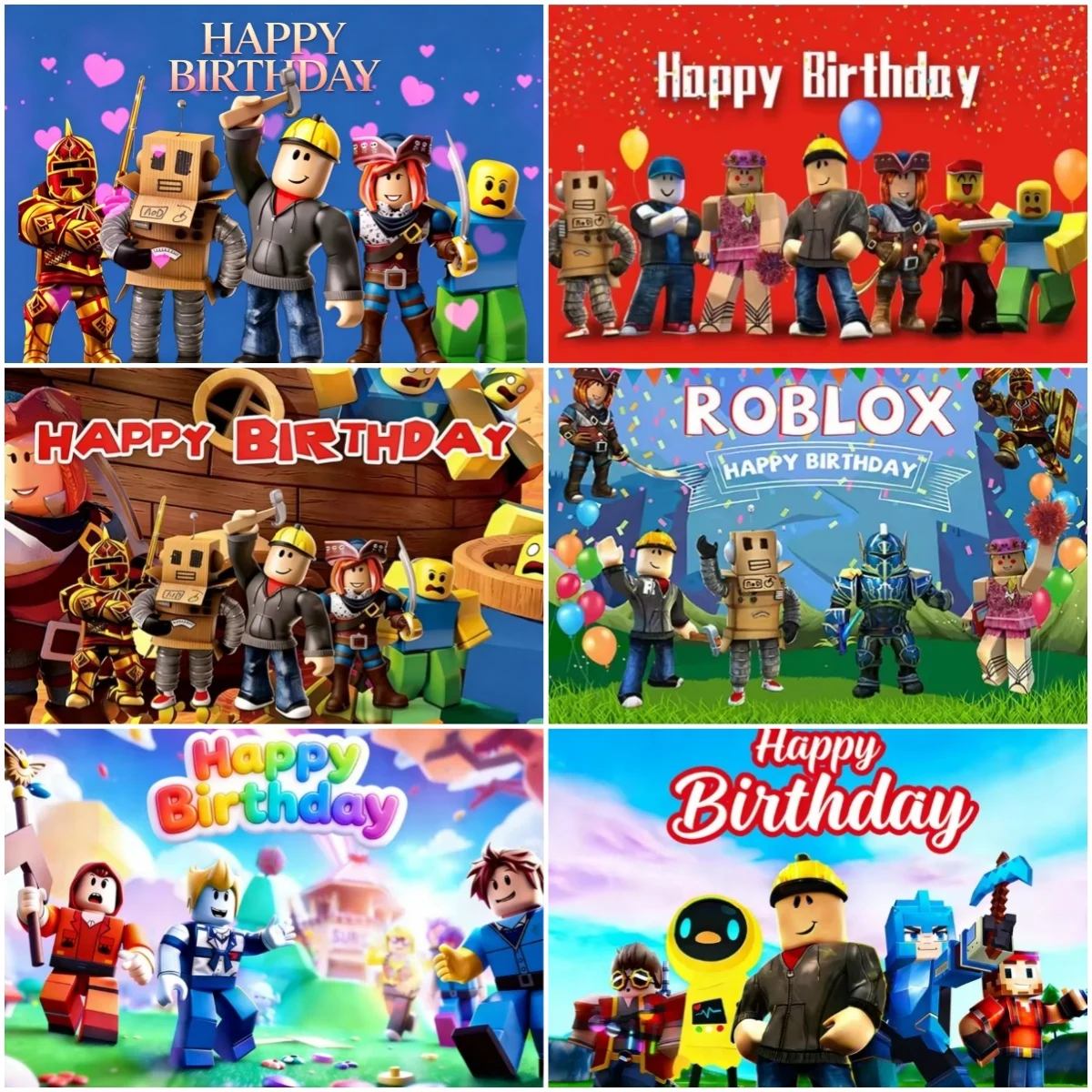 Roblox Birthday Party Decoration Background Boys Girls Celebrate Party Supplies Banner Photography Backdrop Poster Baby Shower
Roblox Birthday Party Decoration Background Boys Girls Celebrate Party Supplies Banner Photography Backdrop Poster Baby Shower