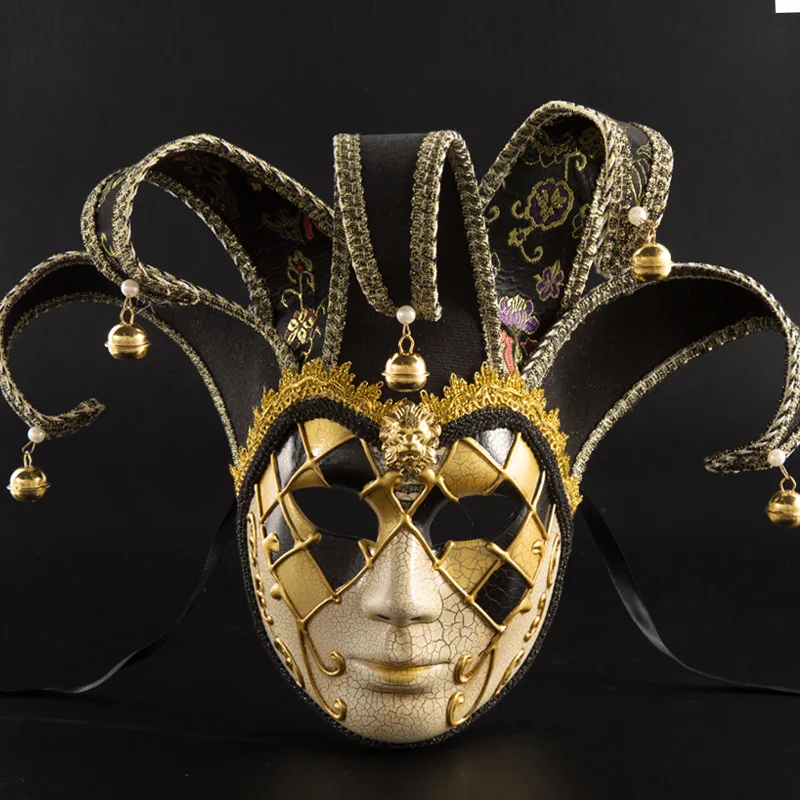 Halloween Mask Fashion Halloween Party Mask Performance Photography Props Adult Classic Design Venice Mask Full Face
Halloween Mask Fashion Halloween Party Mask Performance Photography Props Adult Classic Design Venice Mask Full Face