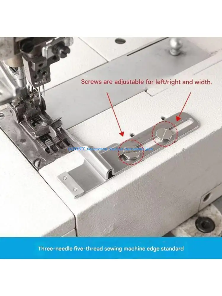367D Steel 3Needle 5thread Zigzag Foot with Adjustable Width For Overlock Machines
367D Steel 3Needle 5thread Zigzag Foot with Adjustable Width For Overlock Machines
