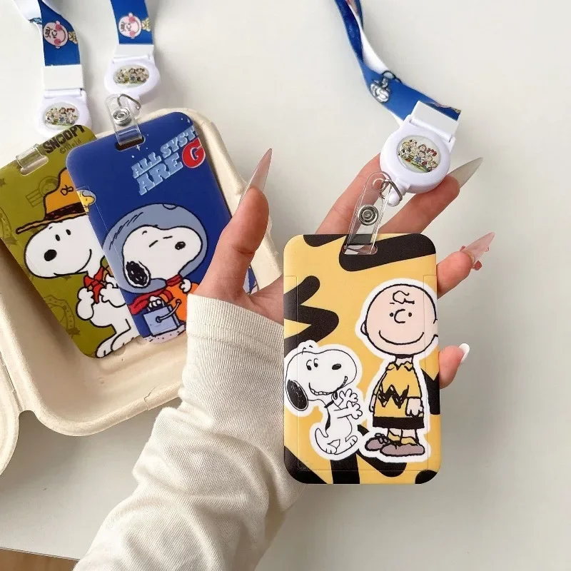 Snoopy Kawaii Anime Cartoon Credential Badge Holder Card Holders Student Campus Lanyard Cards Holder Neck Straps for Kids Gifts
Snoopy Kawaii Anime Cartoon Credential Badge Holder Card Holders Student Campus Lanyard Cards Holder Neck Straps for Kids Gifts