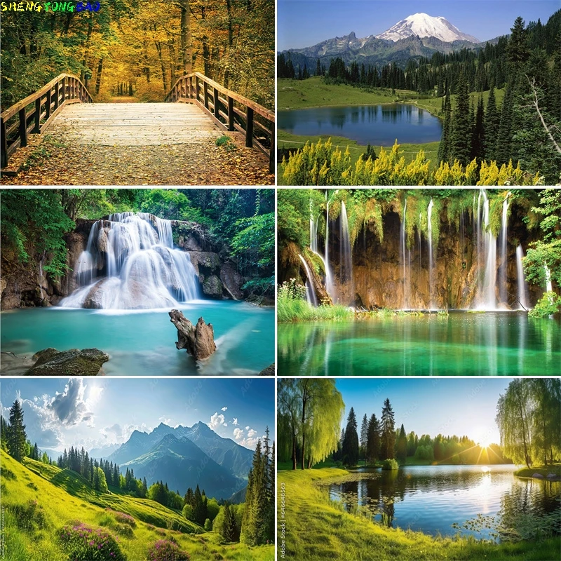 Spring Scenery Forest Photography Backdrops Props Mountains Grassland Plants Sunlight Landscape Photo Studio Background HJ-06
Spring Scenery Forest Photography Backdrops Props Mountains Grassland Plants Sunlight Landscape Photo Studio Background HJ-06