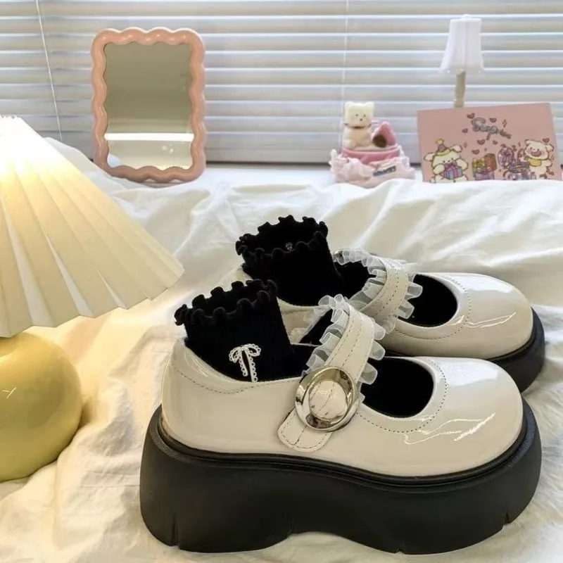 Autumn Chunky Women Sports Shoes Fashion Shallow Butterfly-knot Platform Sneakers Ladies Casual Flats Outdoor Jane Shoe
Autumn Chunky Women Sports Shoes Fashion Shallow Butterfly-knot Platform Sneakers Ladies Casual Flats Outdoor Jane Shoe