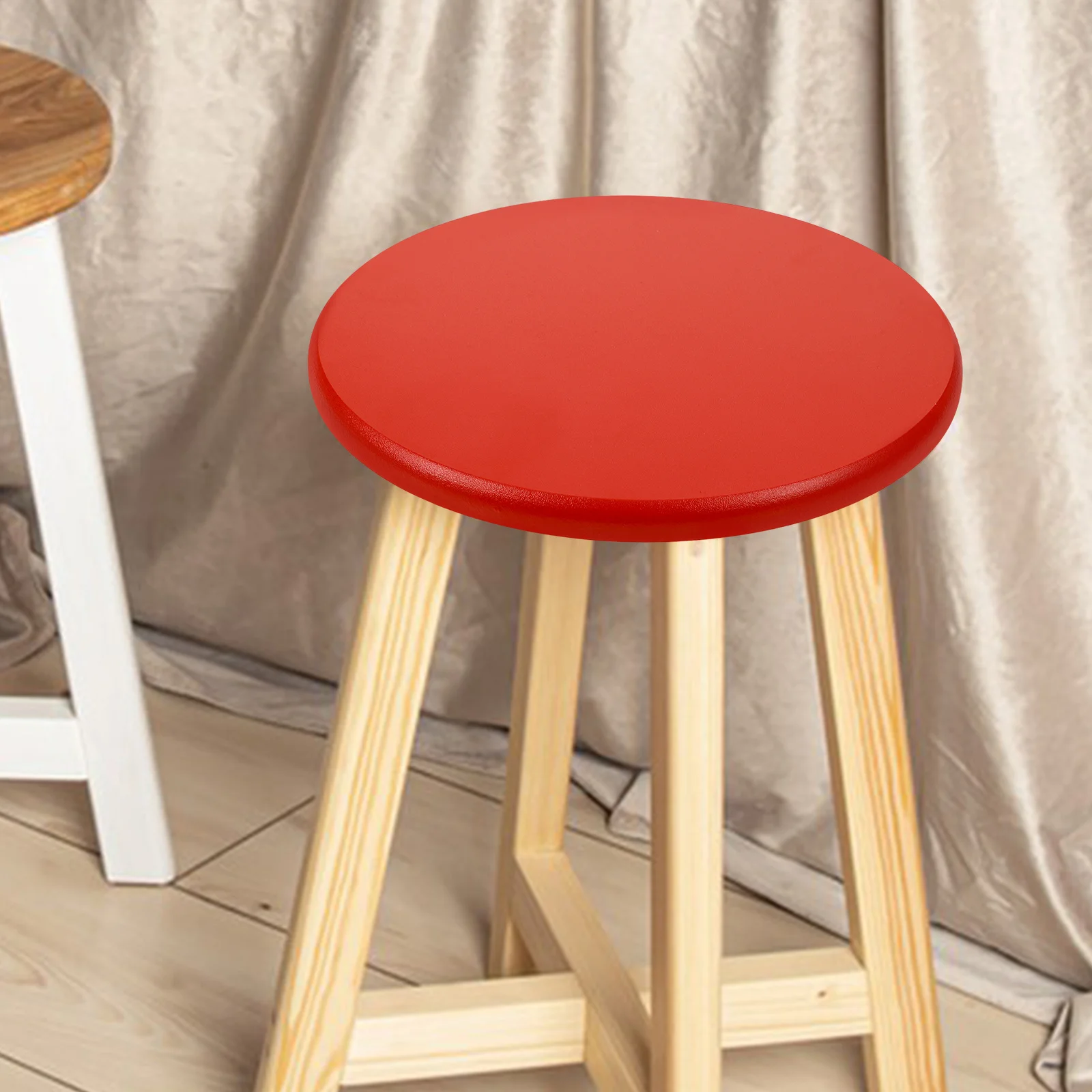 Round Wooden Stool Seat Replacement Bar Stool Seating Part Scratch Resistant Wood Surface for Home Office Dining Chair Cover 
Round Wooden Stool Seat Replacement Bar Stool Seating Part Scratch Resistant Wood Surface for Home Office Dining Chair Cover
