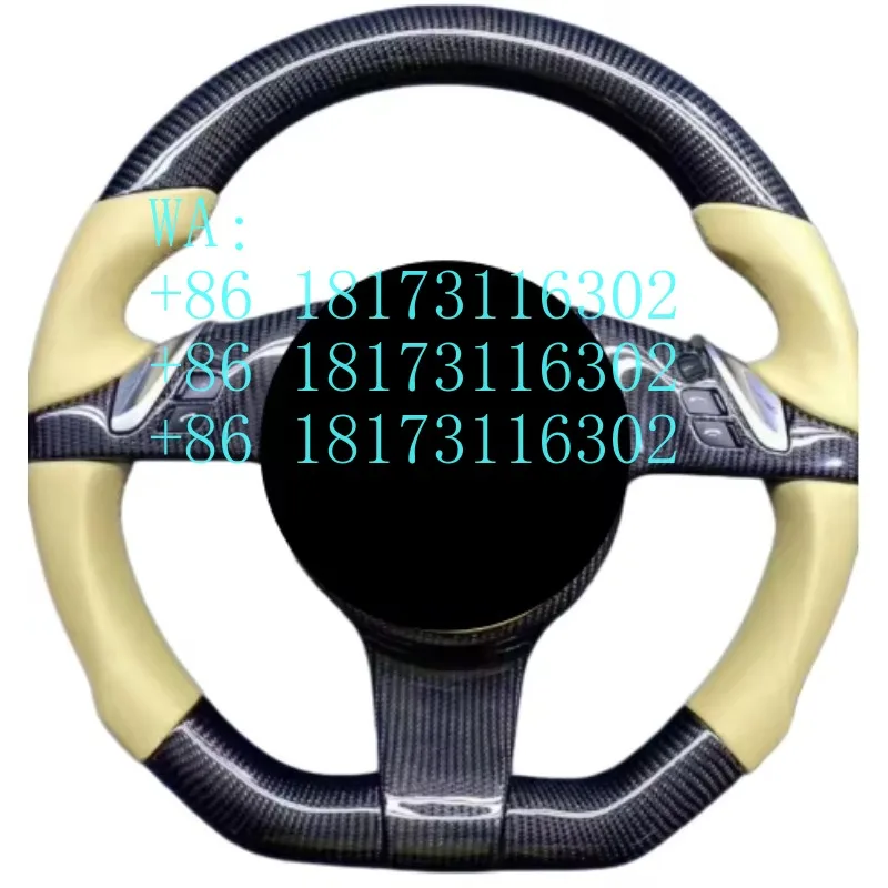 Factory Discounts Customized Carbon Fiber Flat Bottom Leather Car Steering Wheel Red Compatible Panamera Macan Cayenne 9
Factory Discounts Customized Carbon Fiber Flat Bottom Leather Car Steering Wheel Red Compatible Panamera Macan Cayenne 9