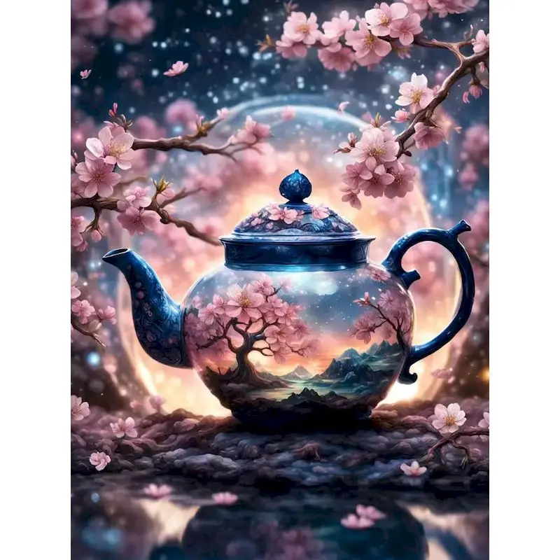 GATYZTORY Teapot Paint By Numbers Arts and Crafts Painting With Numbers Landscape Classic Handicraft Art Paintings On Number
GATYZTORY Teapot Paint By Numbers Arts and Crafts Painting With Numbers Landscape Classic Handicraft Art Paintings On Number