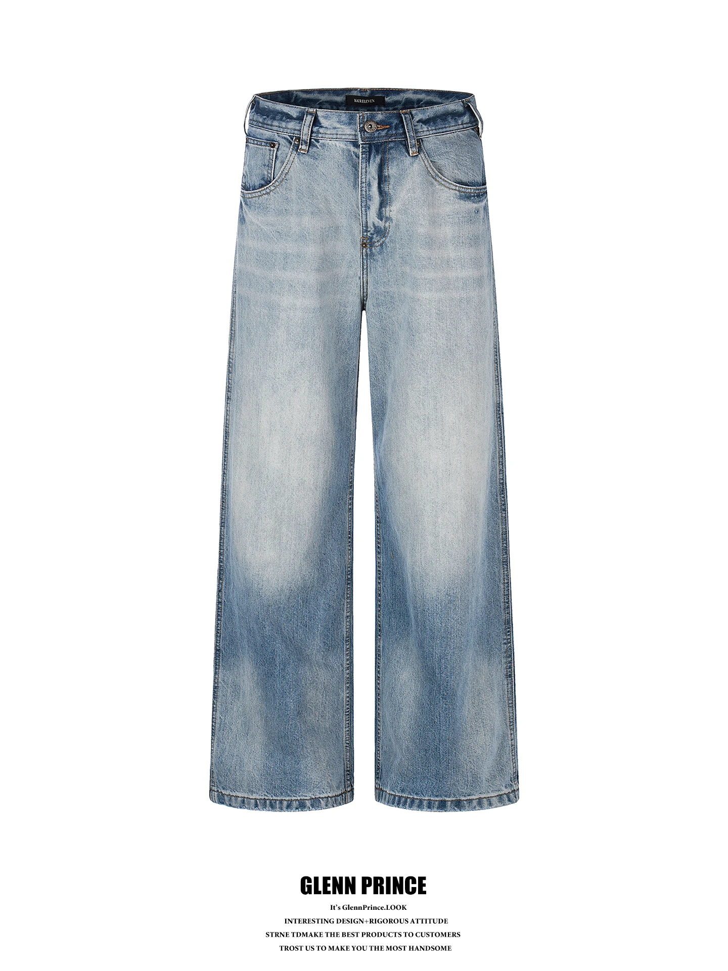 American Style Vintage Washed Gradient Men's Jeans GPstudio New Design Wide Leg Pants Casual Youth Popular Cotton Denim
American Style Vintage Washed Gradient Men's Jeans GPstudio New Design Wide Leg Pants Casual Youth Popular Cotton Denim