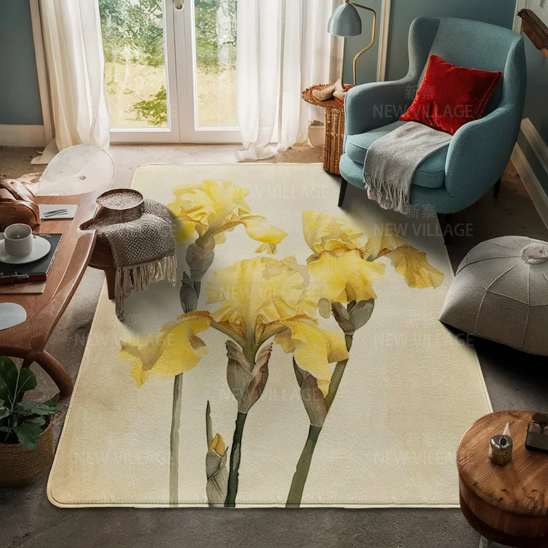 Home Decoration Non Slip Floral Doormat Indoor/Outdoor Floor Mats Floral Pattern Design Bedroom Rugs 60x90cm
Home Decoration Non Slip Floral Doormat Indoor/Outdoor Floor Mats Floral Pattern Design Bedroom Rugs 60x90cm