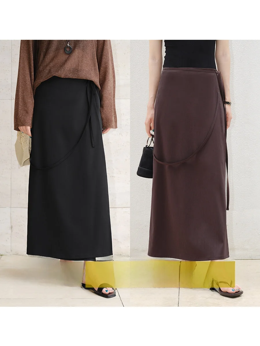 Amyy Studios Special Offer 8 Simple Ele Side Split Waist Skirt with Belt Decoration A-Line Long Dr for Commuting
Amyy Studios Special Offer 8 Simple Ele Side Split Waist Skirt with Belt Decoration A-Line Long Dr for Commuting