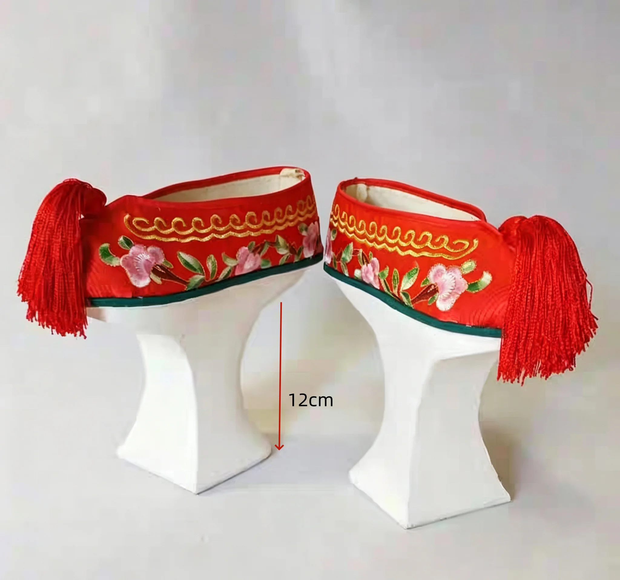 Qing Dynasty Court Style Shoes, Vintage Manchu High Sole Flowerpot Base Shoes, Traditional Ancient Costume Princess High Heel
Qing Dynasty Court Style Shoes, Vintage Manchu High Sole Flowerpot Base Shoes, Traditional Ancient Costume Princess High Heel