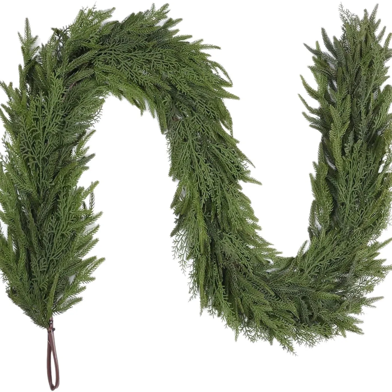 Christmas Pine Garland - Real Touch Green Garland - Artificial Realistic Cedar Garlands for Mantel, Staircase, Tabletop - Indoor
Christmas Pine Garland - Real Touch Green Garland - Artificial Realistic Cedar Garlands for Mantel, Staircase, Tabletop - Indoor