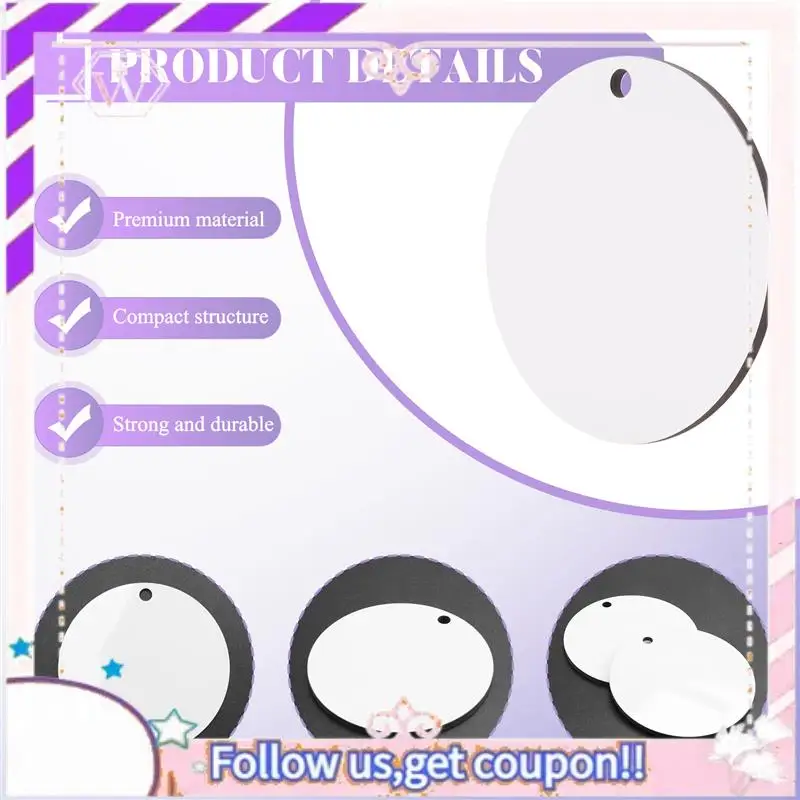 Премиум 35 шт., заготовки для сублимационного орнамента, круглые пустые сублимационные украшения для рождественской елки
Премиум 35 шт., заготовки для сублимационного орнамента, круглые пустые сублимационные украшения для рождественской елки