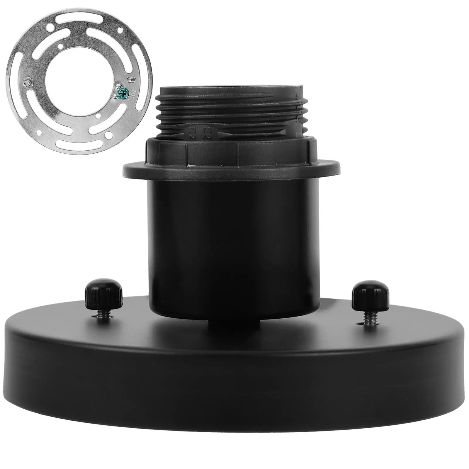 1pcs Holder Black Ring Socket Screw Lamp Holder Metal Light Bulb Base Screw DIY Accessories Lamp Parts Making Lamps
1pcs Holder Black Ring Socket Screw Lamp Holder Metal Light Bulb Base Screw DIY Accessories Lamp Parts Making Lamps