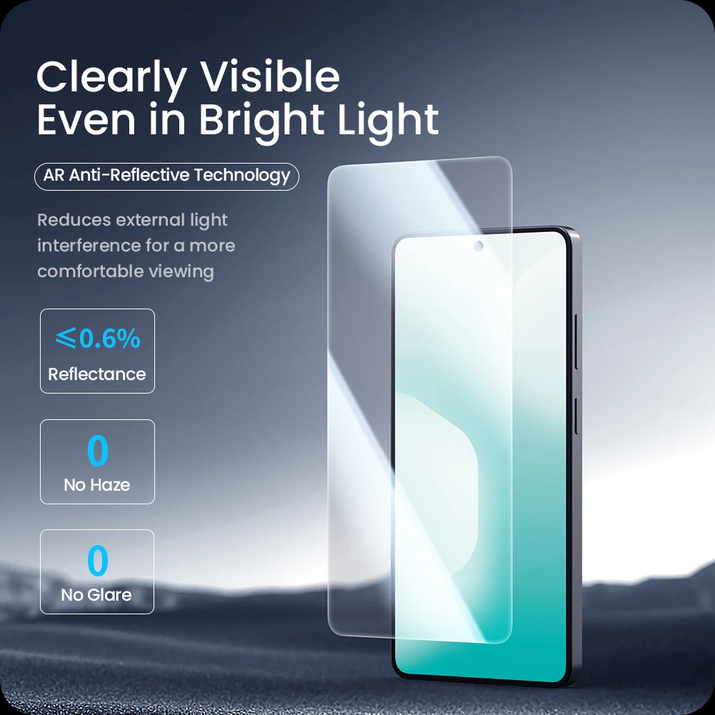 Nillkin For Samsung Galaxy S26 Ultra 5G H+ Pro Anti-reflective Tempered Glass 2.5D Ultra-Thin Anti-Explosion Screen Protector
Nillkin For Samsung Galaxy S26 Ultra 5G H+ Pro Anti-reflective Tempered Glass 2.5D Ultra-Thin Anti-Explosion Screen Protector