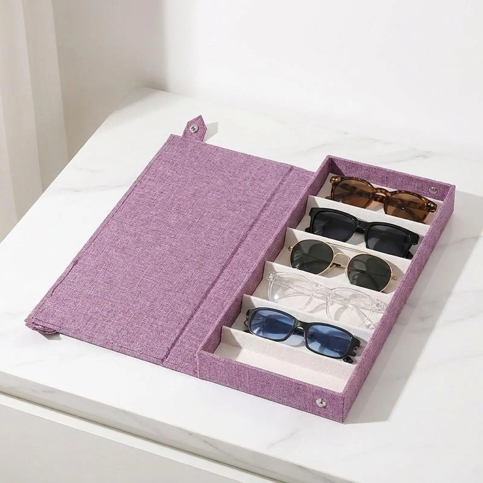 Sunglasses Organizer Display Tray for Multiple Glasses Eyeglass Case Glasses Storage Organizer Eyewear Display Box for Store
Sunglasses Organizer Display Tray for Multiple Glasses Eyeglass Case Glasses Storage Organizer Eyewear Display Box for Store