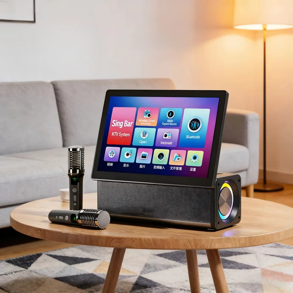 Умная видеоколонка с HD-экраном, Wi-Fi, Hi-Fi стерео, мощными басами, функцией громкой связи, TWS, для домашнего кинотеатра и караоке-вечеринок, OEM-производство
Умная видеоколонка с HD-экраном, Wi-Fi, Hi-Fi стерео, мощными басами, функцией громкой связи, TWS, для домашнего кинотеатра и караоке-вечеринок, OEM-производство