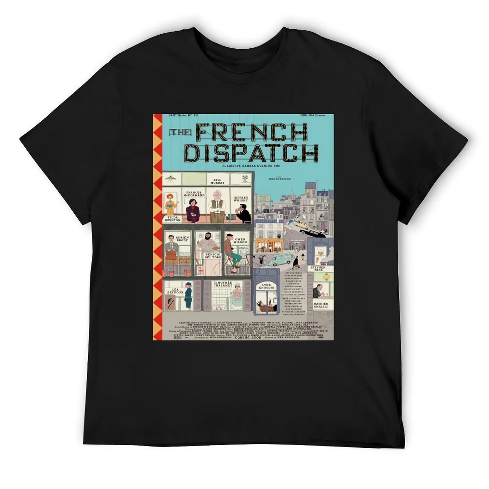 The French Dispatch T-Shirt aesthetic clothes animal prinfor boys cute tops heavyweights heavy weight t shirts for men
The French Dispatch T-Shirt aesthetic clothes animal prinfor boys cute tops heavyweights heavy weight t shirts for men