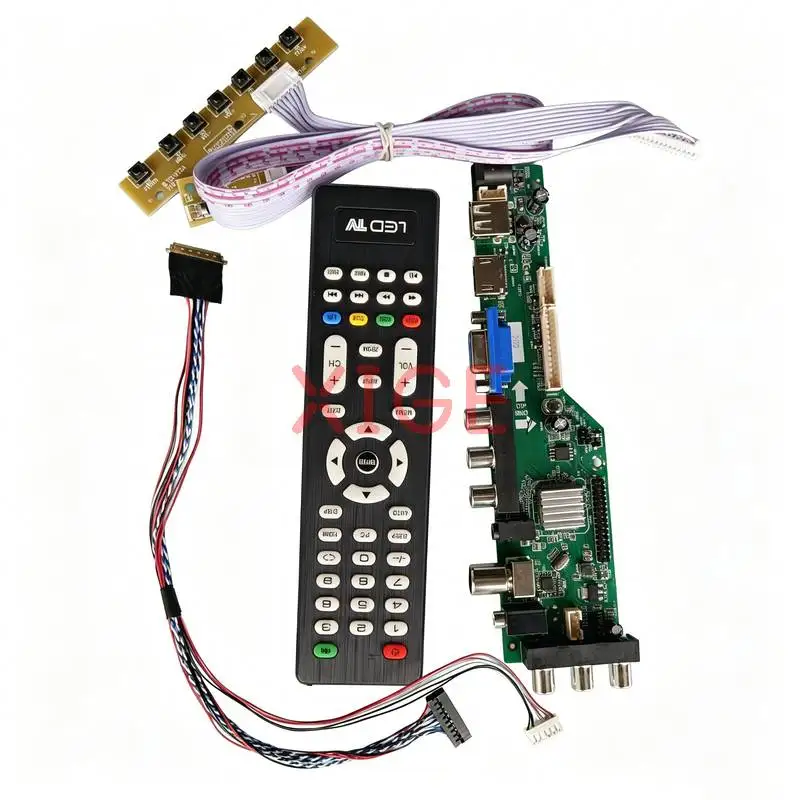 Controller Board Fit HB133WX1 LP133WH1 M133NWN1 LP133WH2 DVB/USB/AV/VGA/HDMI 1366x768 LVDS-40 Pin Laptop Panel 1366*768 DIY Kit
Controller Board Fit HB133WX1 LP133WH1 M133NWN1 LP133WH2 DVB/USB/AV/VGA/HDMI 1366x768 LVDS-40 Pin Laptop Panel 1366*768 DIY Kit