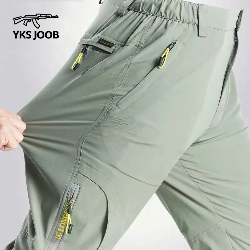 Summer Men's Outdoor Sports Quick Drying Pants Multiple Pockets Zippered Hiking Casual Hiking Pants Men's Outdoor Jogging Pants
Summer Men's Outdoor Sports Quick Drying Pants Multiple Pockets Zippered Hiking Casual Hiking Pants Men's Outdoor Jogging Pants