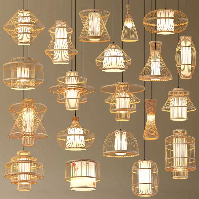 Bamboo chandelier Chinese restaurant hotel lantern lamp Japanese bamboo lamp bamboo art store zen tea room chandelier
Bamboo chandelier Chinese restaurant hotel lantern lamp Japanese bamboo lamp bamboo art store zen tea room chandelier