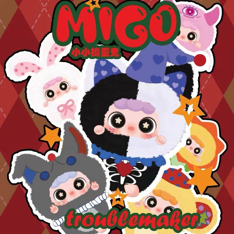 Migo Little Troublemaker Series Plush Blind Box Cute Stuffed Doll Bag Pendant Trendy Toy Ideal Gift For Kid Daily Bag Decoration
Migo Little Troublemaker Series Plush Blind Box Cute Stuffed Doll Bag Pendant Trendy Toy Ideal Gift For Kid Daily Bag Decoration